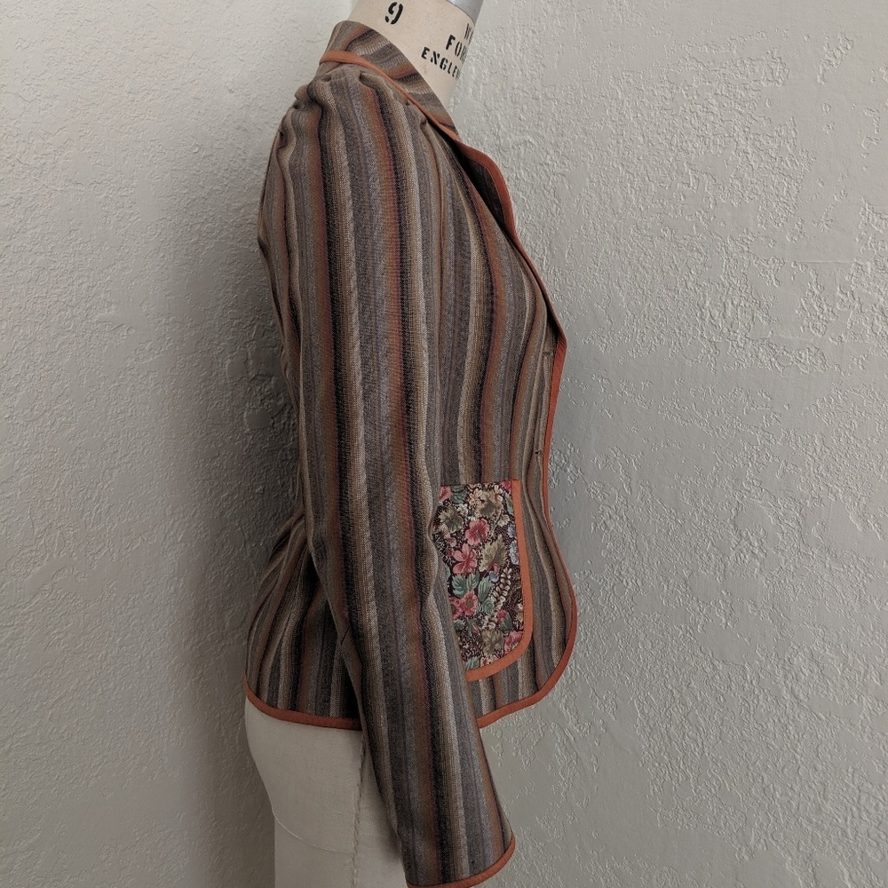 Vintage Patchwork Jacket - image 3